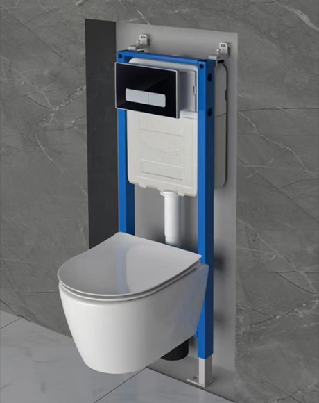 Concealed cistern and Frame