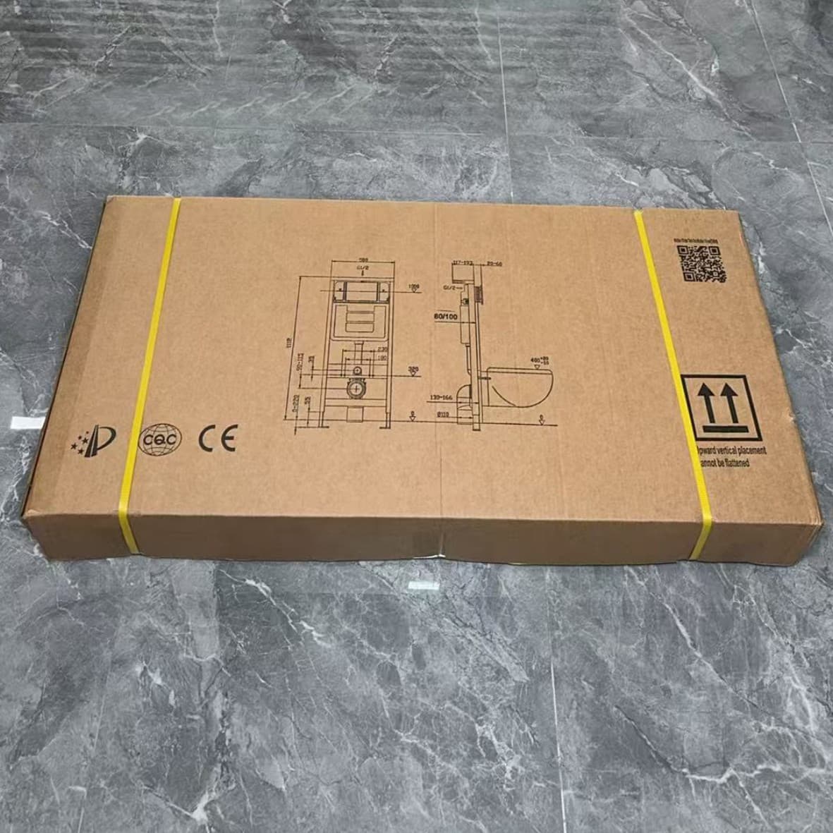 Toilet tank frame color and package can be customized