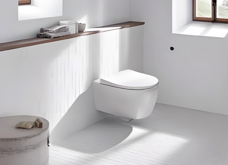 Top push dual flush concealed flush system