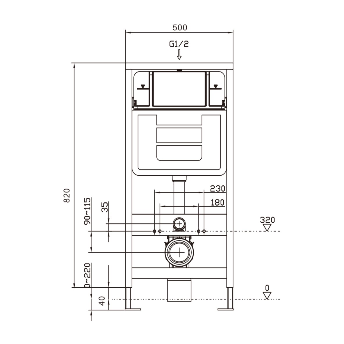 Mechanical or pneumatic water tanks can be replaced