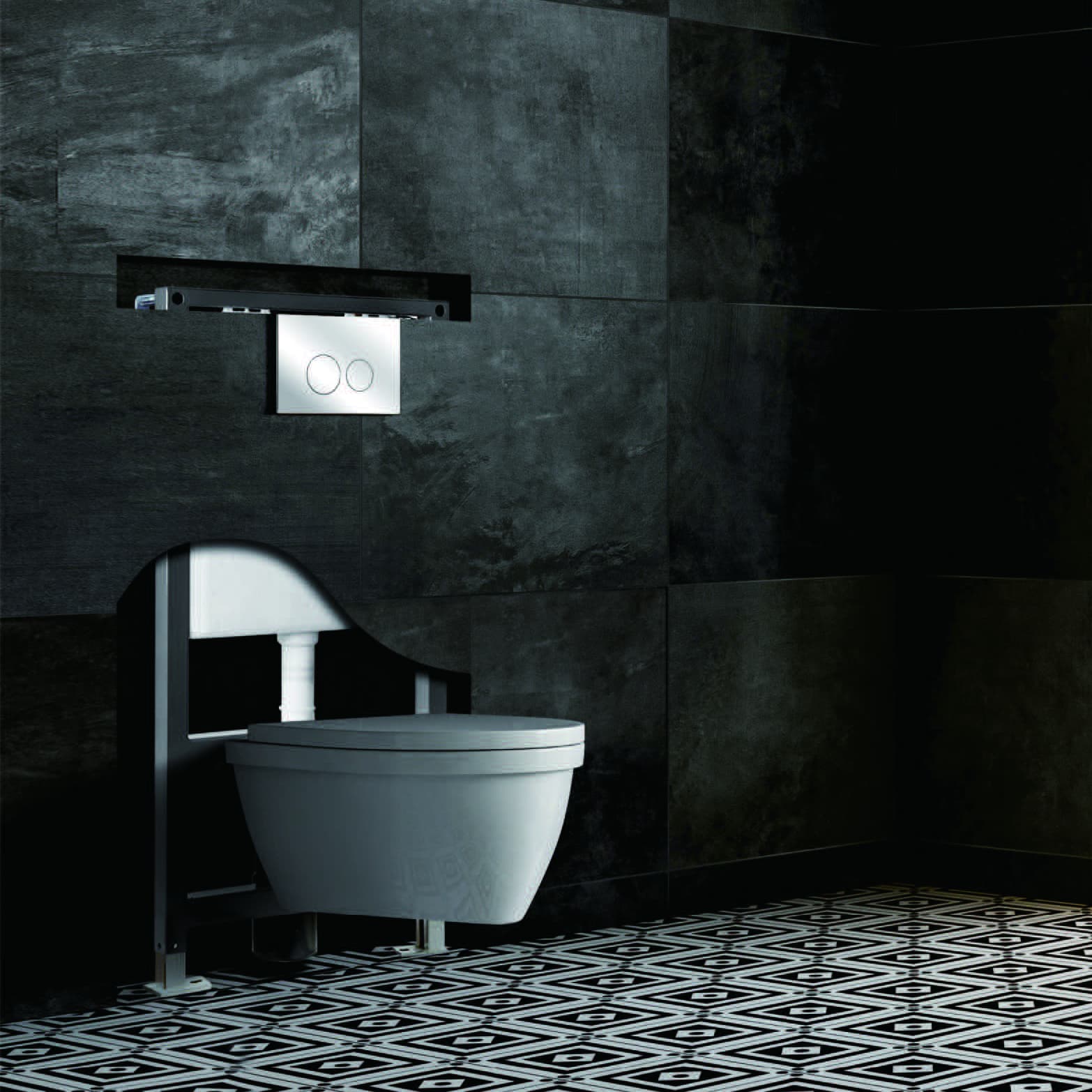  Adjustable 3/6L Dual Flush Concealed Water Tank