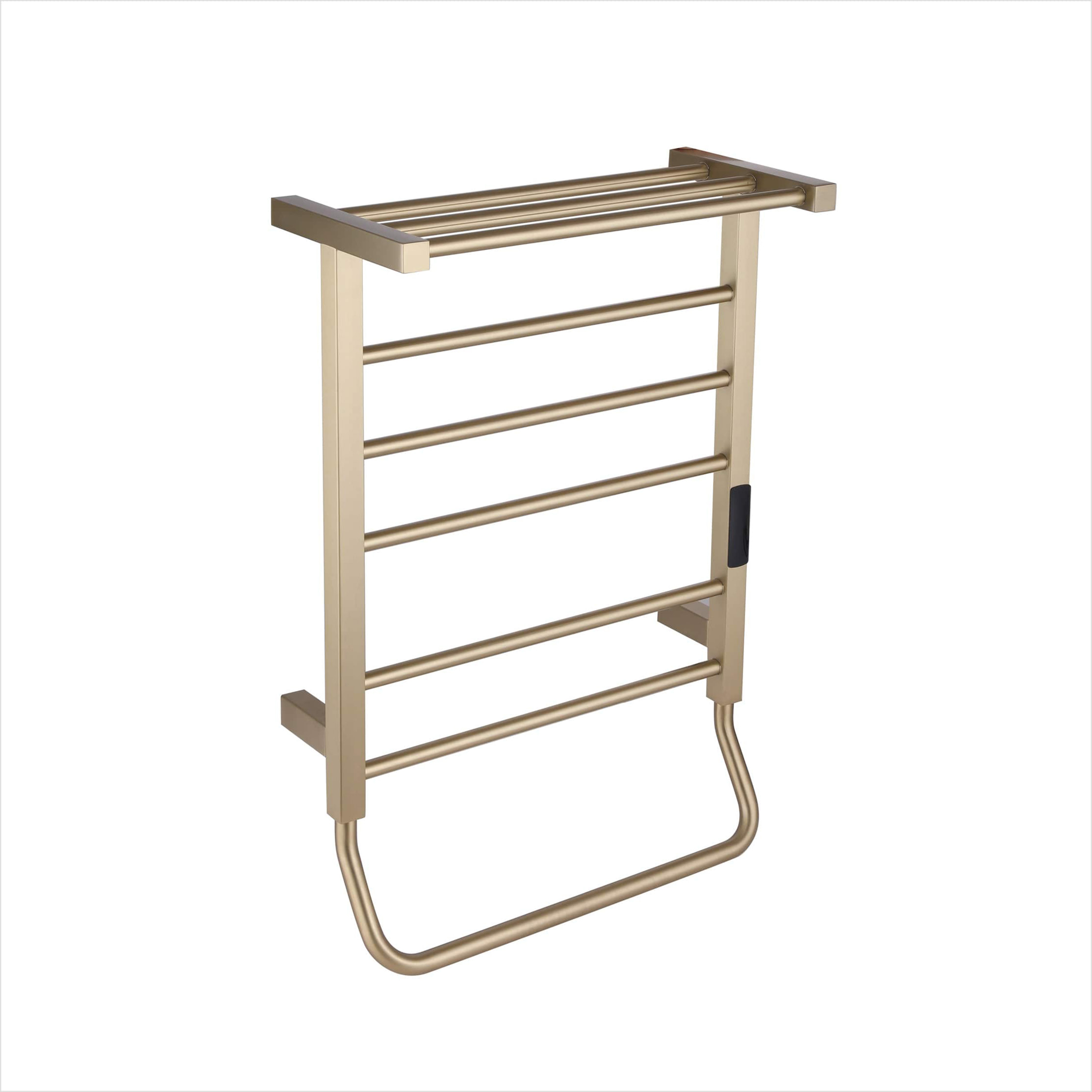 Stainless steel heated towel rack IPX4 waterproof rating