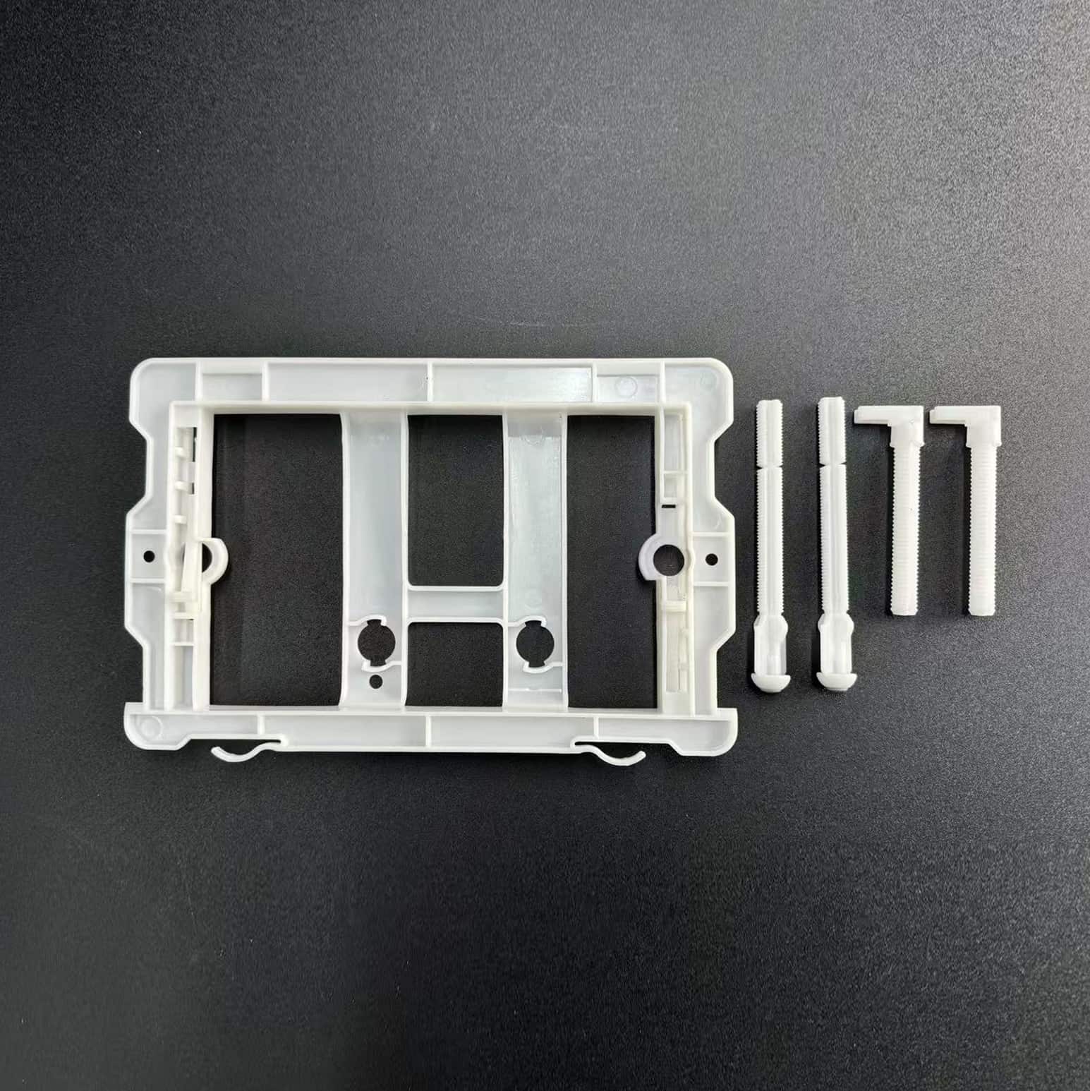 Customizable toilet flush plate with various designs