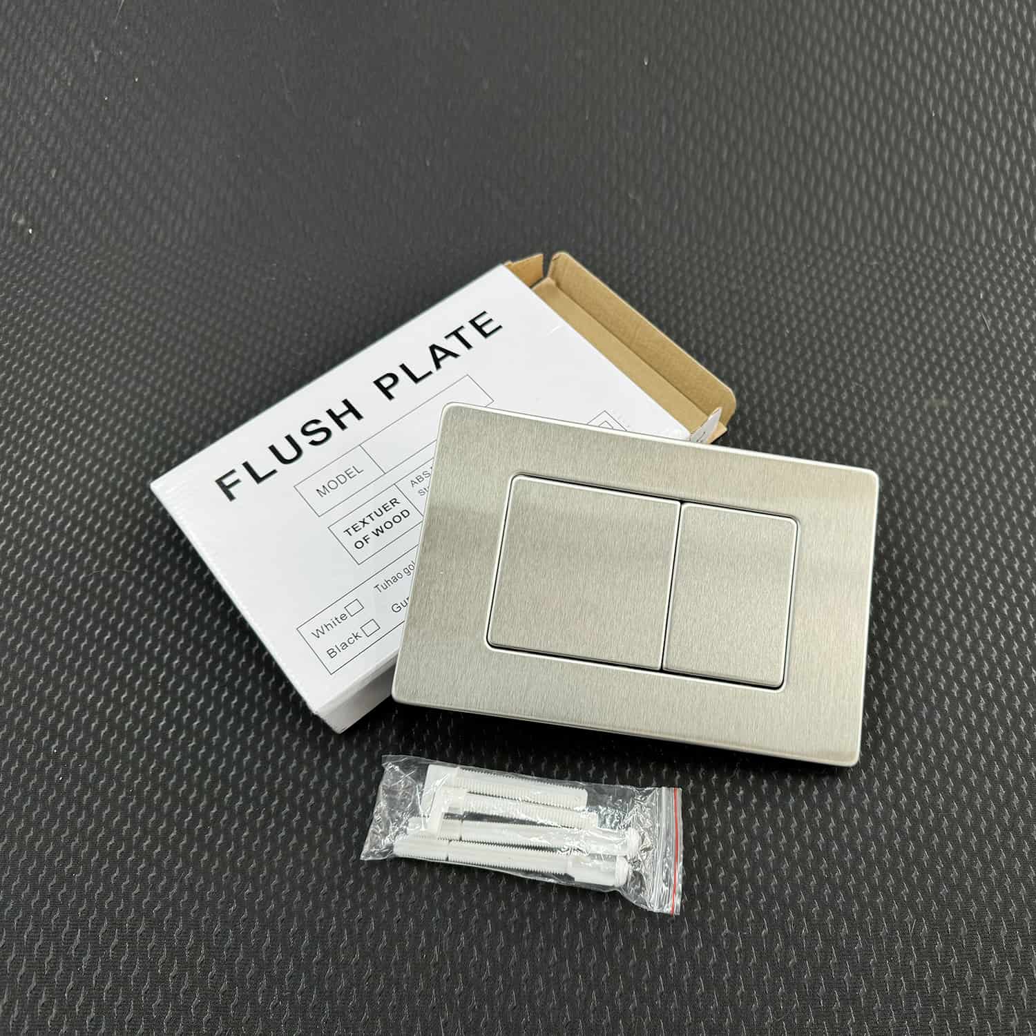 concealed cistern dual flush button 