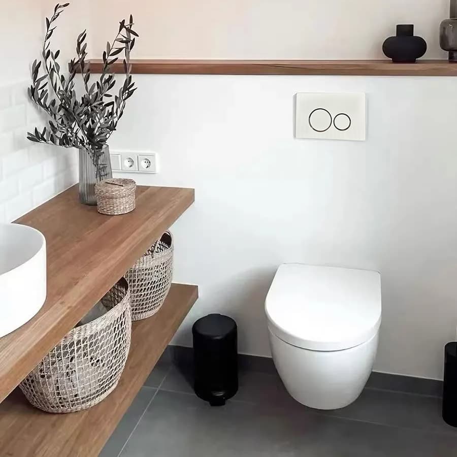 Hidden wall-mounted water tank: many advantages and super practical