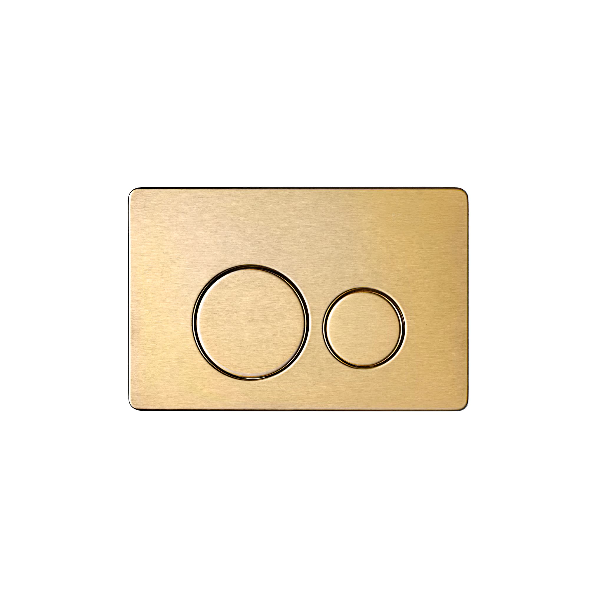  Dual flush toilet tank panel
