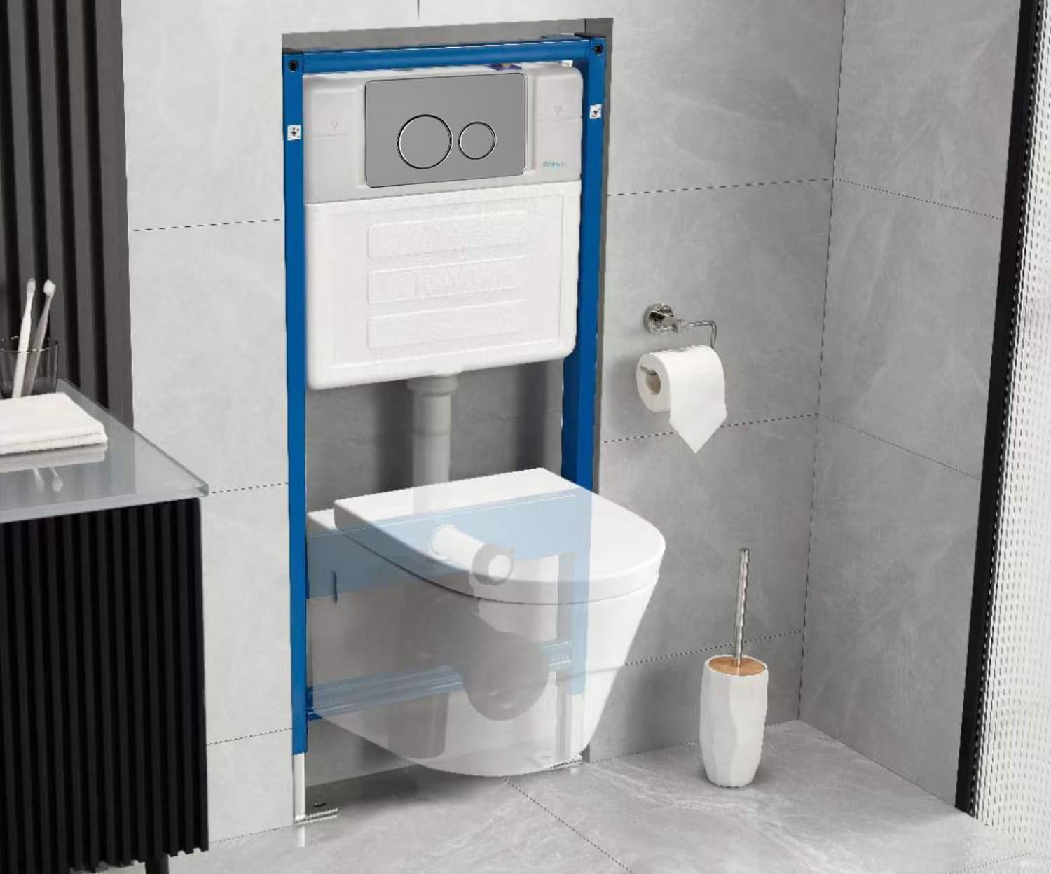The Hidden Battle: Plastic vs. 304 Stainless Steel for Your Concealed Cistern Panel
