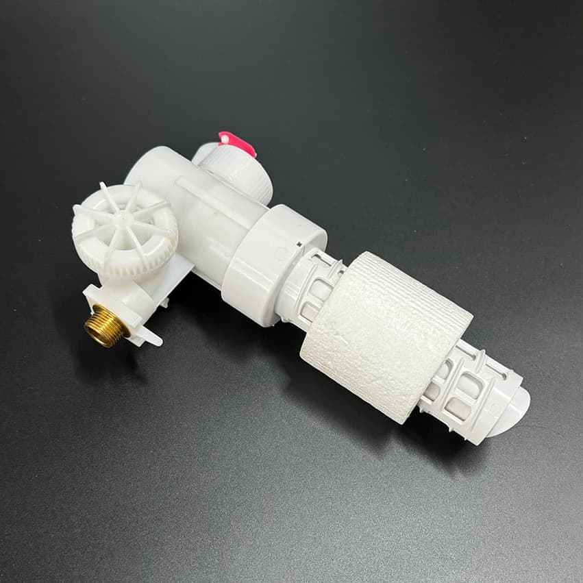 Adjustable pneumatic inlet valve