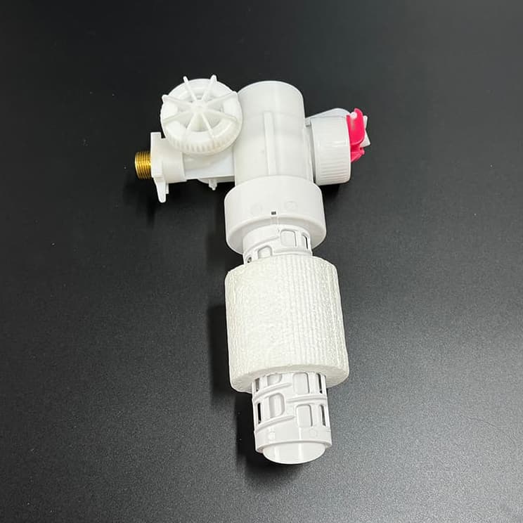 Concealed cistern pneumatic inlet valve
