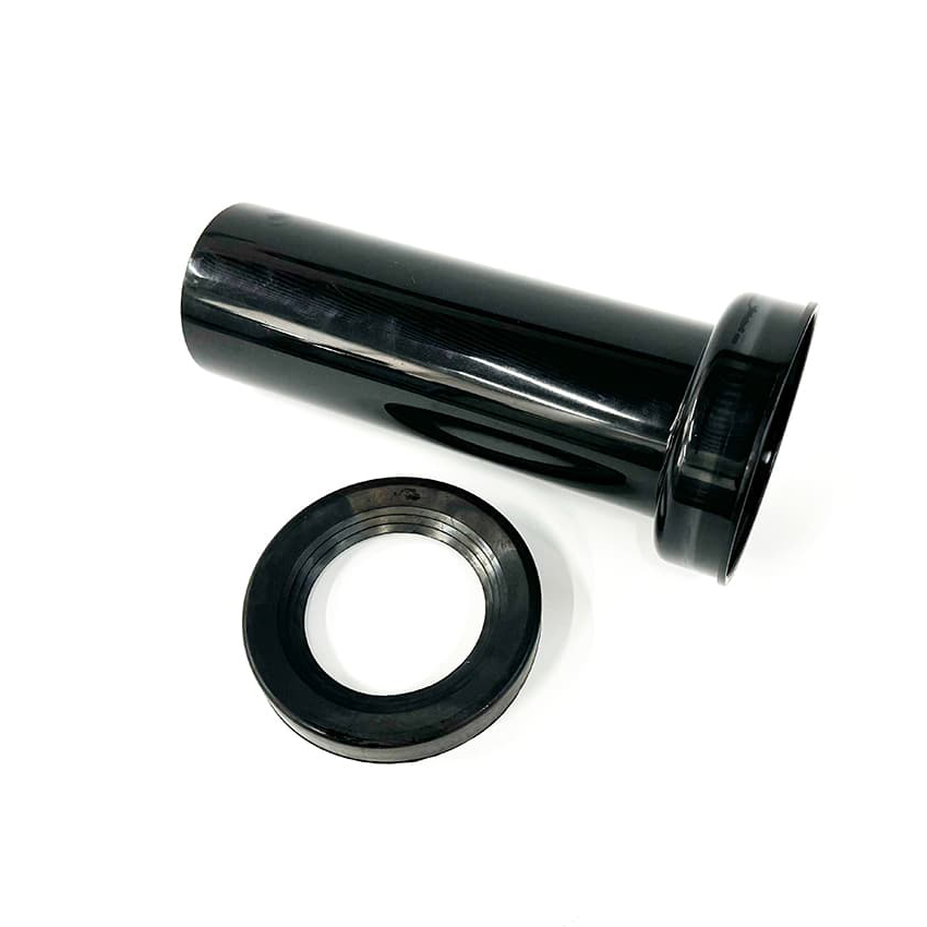 Buried downspout extension kit