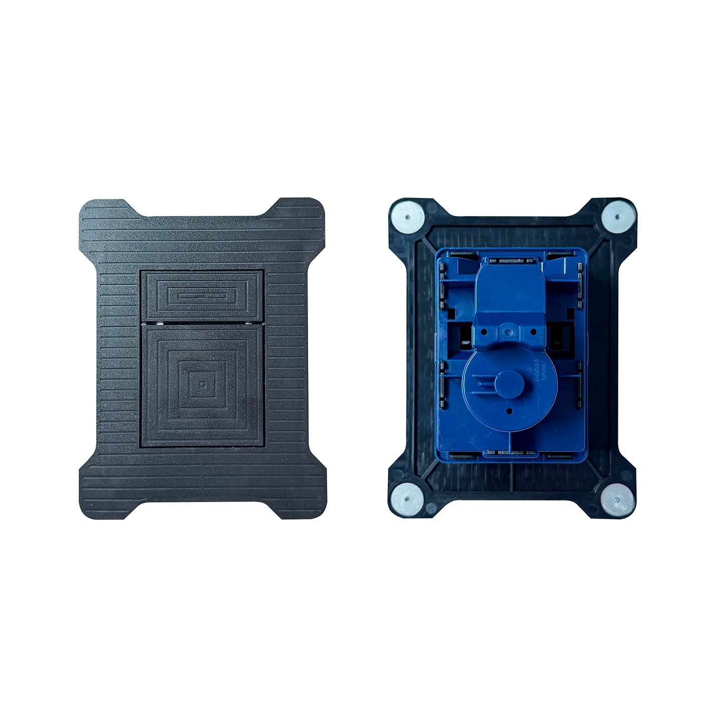 Hidden flush button compatible with GROHE